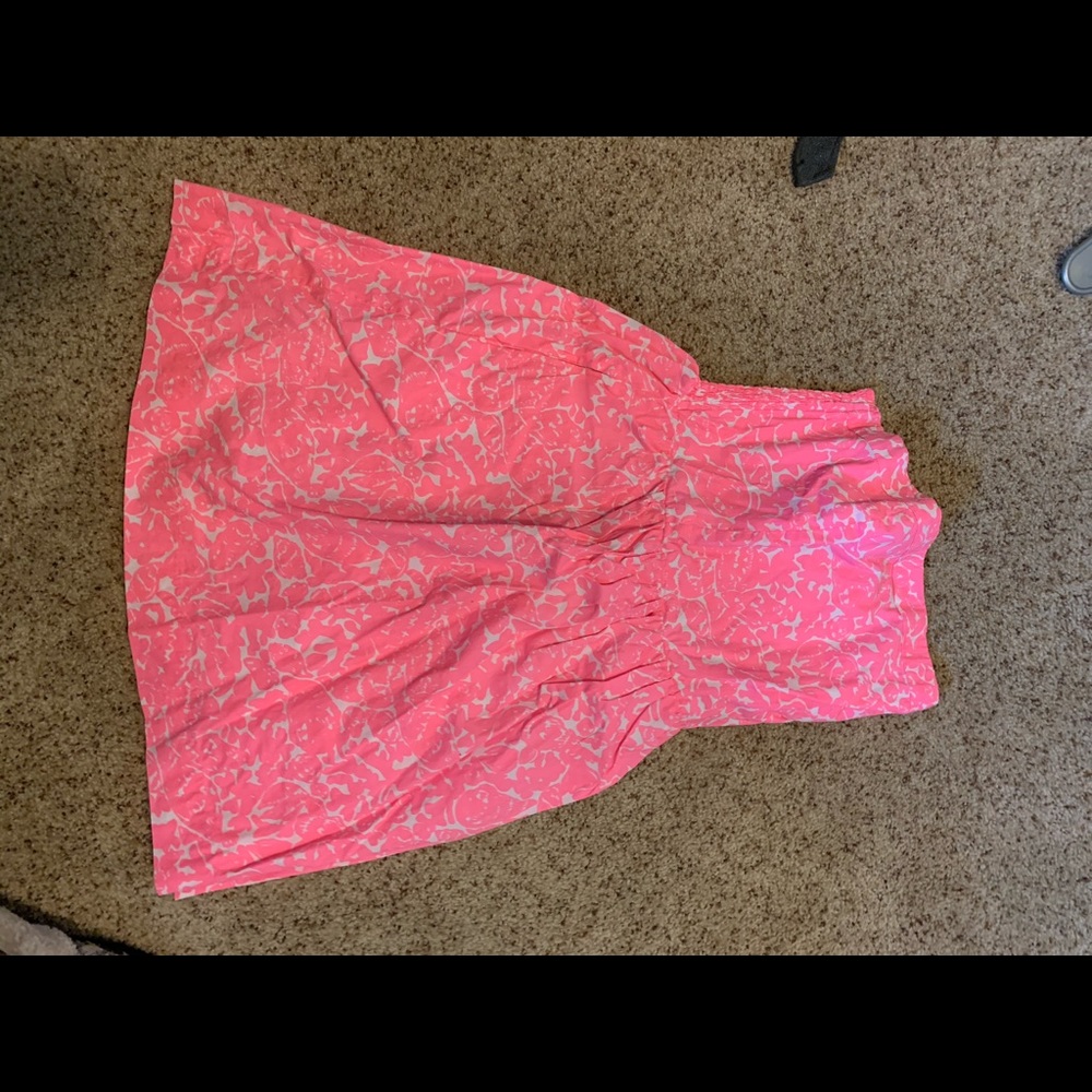 Strapless Pink Lilly Dress